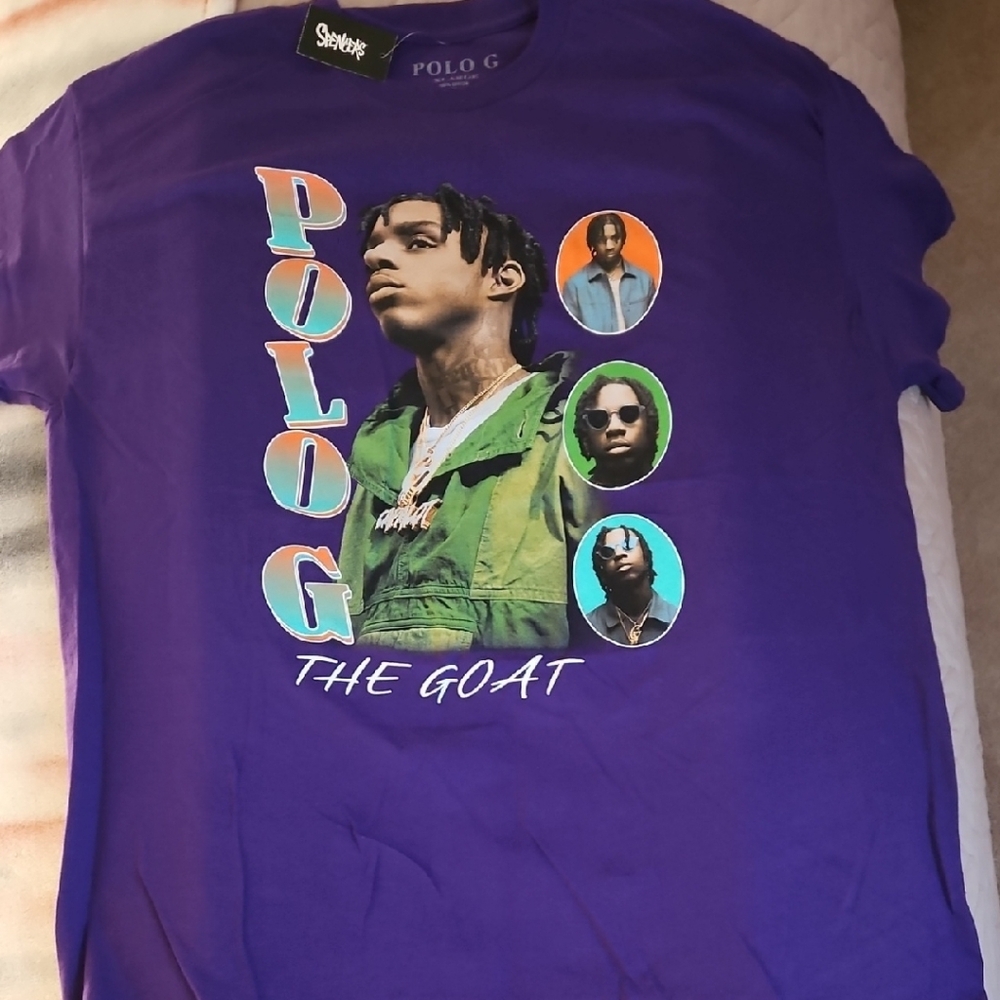 Purple Polo G Graphic T-Shirt